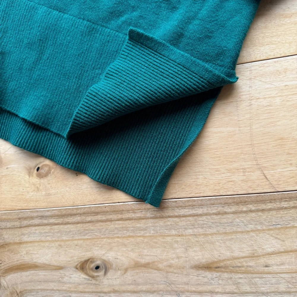 Tek Gear‎ Forest Green Swaeter Hoodie women’s size medium - Picture 3 of 6